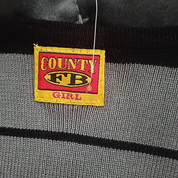 NWT County FB Frisco Bens halter mini dress - Picture 2 of 3